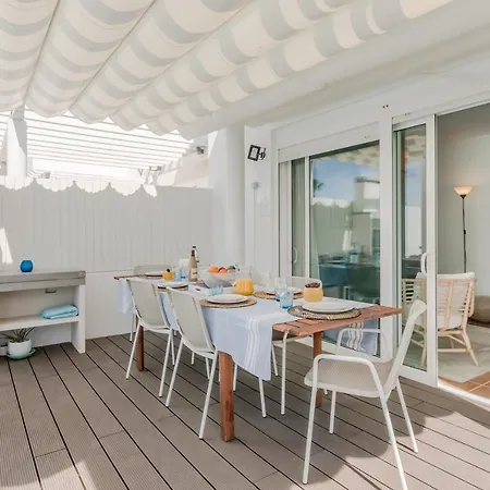 Seascape Private Pool & Rooftop Jacuzzi With Sea View Near Manta Rota *